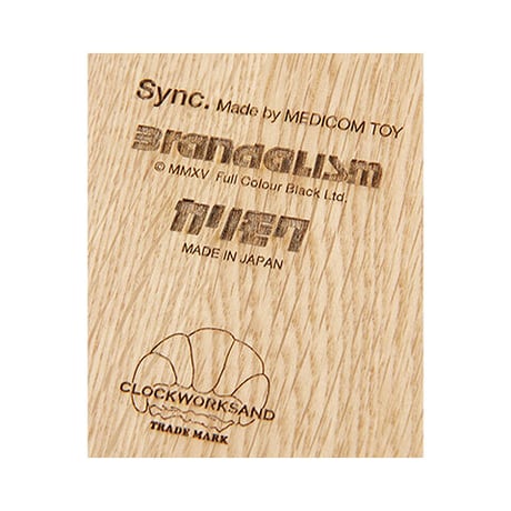 Sync. / WALL CLOCK "BOMB HUGGER" 2nd made by KARIMOKU