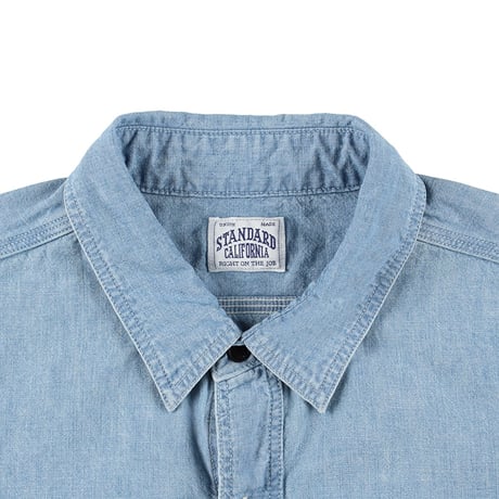 Standard California / SD Stadium Logo Patch Chambray Shirt