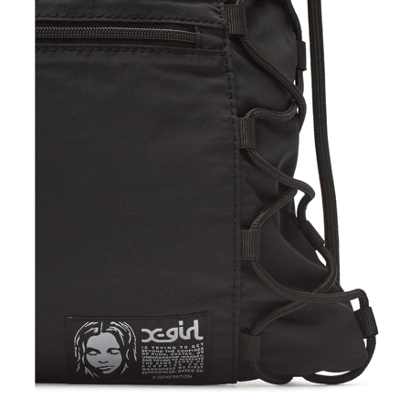 X-girl / FACE LABEL KNAPSACK
