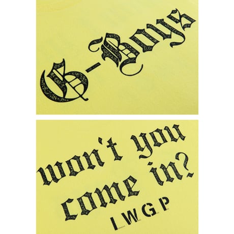 MLE×I.W.G.P. G-BOYS TEE