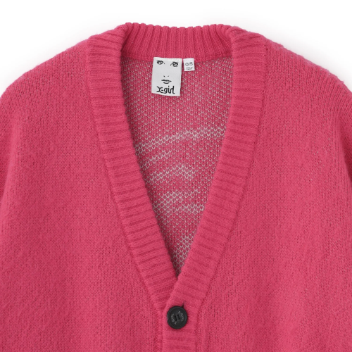 トップス Xgirl FACE KNIT CARDIGAN FACE KNIT CARDIGAN | X-girl