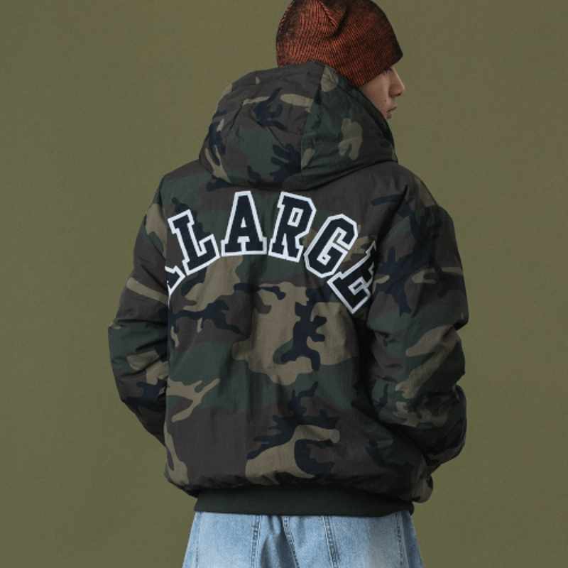 XLARGE フード付きジャケット ブラック XLARGE フード付きジャンパー 黒 - メルカリ