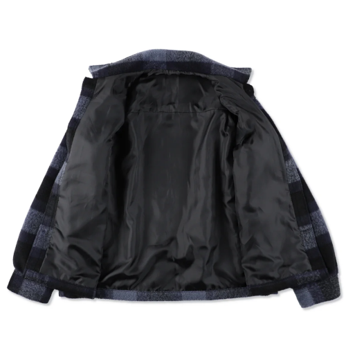 WIND AND SEA / Shaggy Plaid Shirt Jacket | KNOW