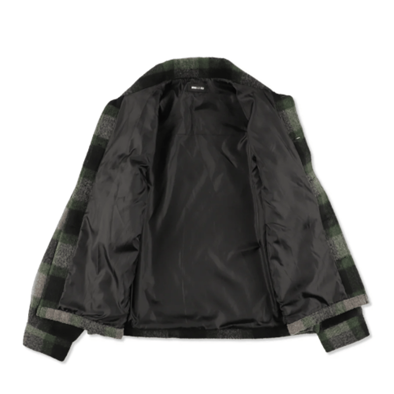 新品WIND AND SEA Shaggy Plaid Shirt Jacket WIND AND SEA / Shaggy Plaid Shirt Jacket | KNOW