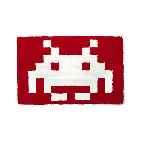SPACE INVADERS RUG Design C