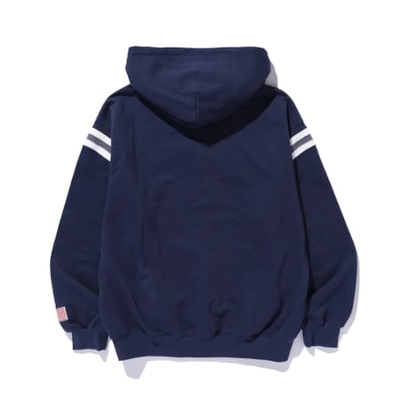 XLARGE / LINE ZIP UP HOODED SWEATSHIRT