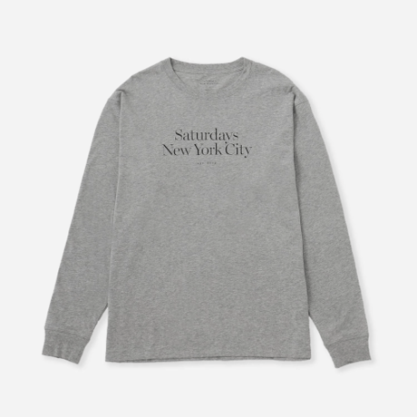 Saturdays NYC / Miller Standard LS Tee