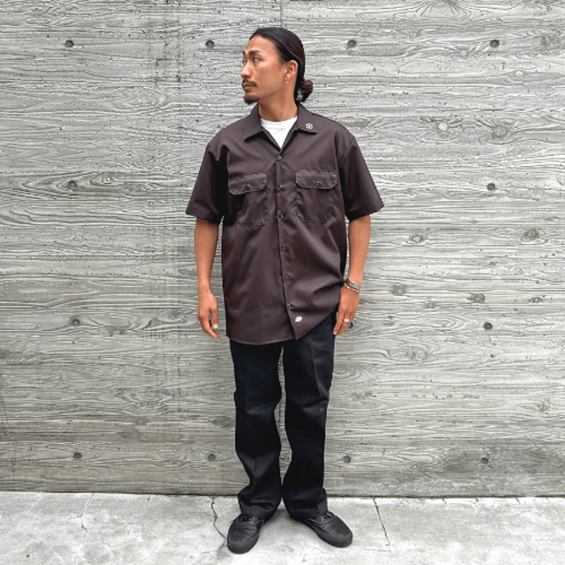 トップス HTC Dickies Short Sleeve Work Shirt HTC Dickies Short Sleeve Work Shirt #Flower Sto