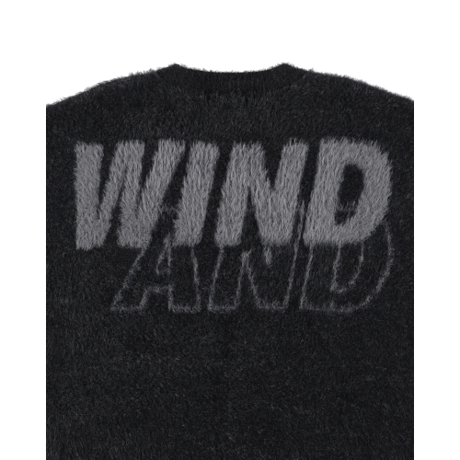 WIND AND SEA / Shaggy BIGSEA Knit Sweater