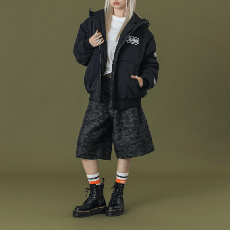 匿名オファーと大幅なお値下げは考えておりません。パーリーの蓄積アウターサイズ1 XLARGE / NYLON PUFFER JACKET | KNOWLEDGE