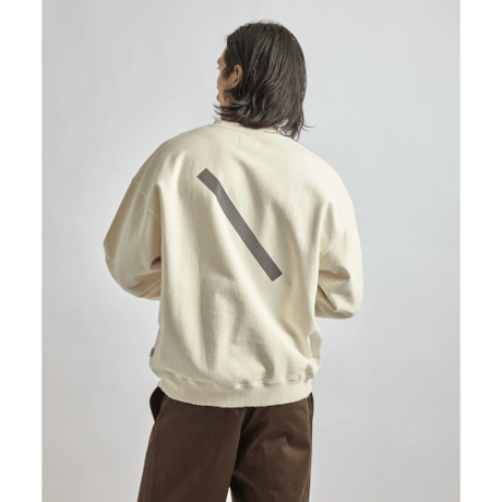 Saturdays NYC / Bowery Garment Dyed Slash Sweatshirt