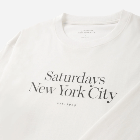 Saturdays NYC / Miller Standard LS Tee