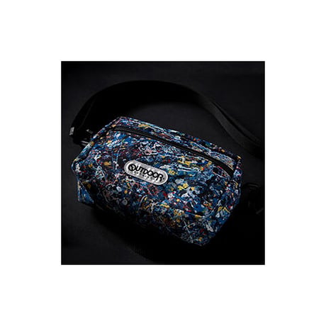 SHOULDER POUCH “Jackson Pollock Studio” made by Outdoor Products