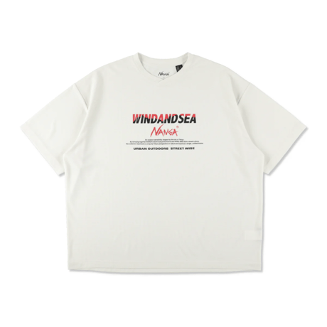 WIND AND SEA / NANGA x WDS POWER DRY NW LOGO TEE