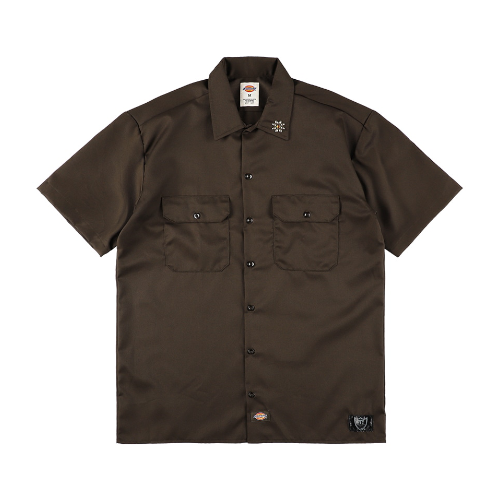 HTC Dickies Short Sleeve Work Shirt #Flower Sto