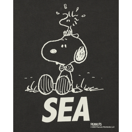 SMOOTHY x WDS Snoopy Pigment Crewneck Sweatshirt