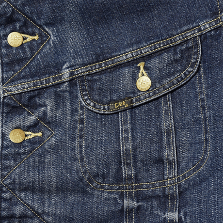 Standard California / Lee / SD Storm Rider Denim Jacket 101LJ Vintage Wash