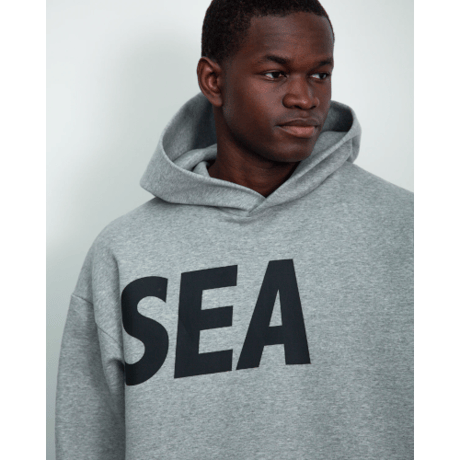 WIND AND SEA / LOOSE FIT HOODED  SWEATSHIRT