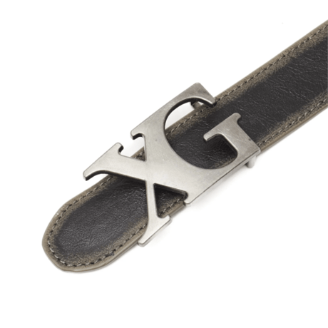 X-girl / XG EMBLEM CLASP FAUX LEATHER BELT