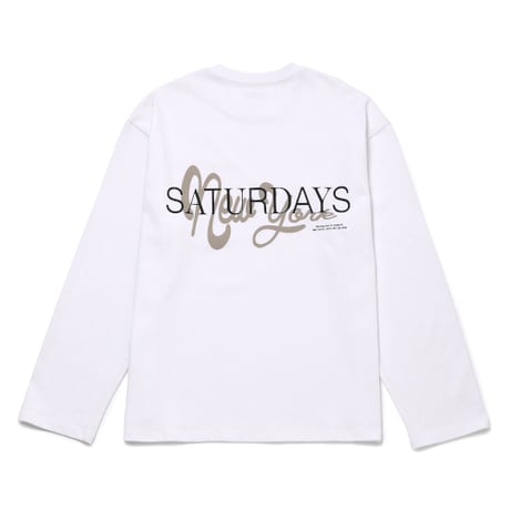 Saturdays NYC / New York Brushed Relaxed Fit LS Tee