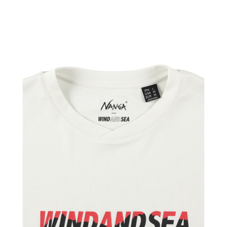 WIND AND SEA / NANGA x WDS POWER DRY NW LOGO TEE