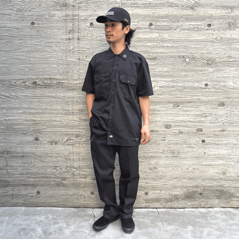 HTC Dickies Short Sleeve Work Shirt #Flower Sto