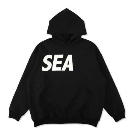 WIND AND SEA / LOOSE FIT HOODED  SWEATSHIRT