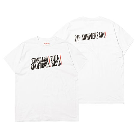 Standard California / PIZZANISTA! × SD 21st Anniv. Logo T