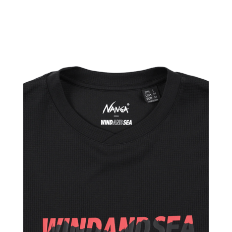WIND AND SEA / NANGA x WDS POWER DRY NW LOGO TEE