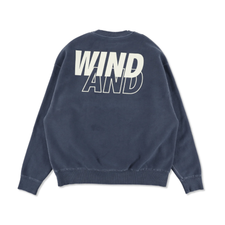 SMOOTHY x WDS Snoopy Pigment Crewneck Sweatshirt