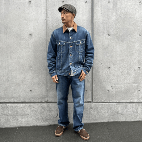 Standard California / Lee / SD Storm Rider Denim Jacket 101LJ Vintage Wash