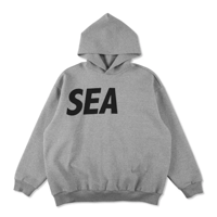WIND AND SEA / LOOSE FIT HOODED  SWEATSHIRT