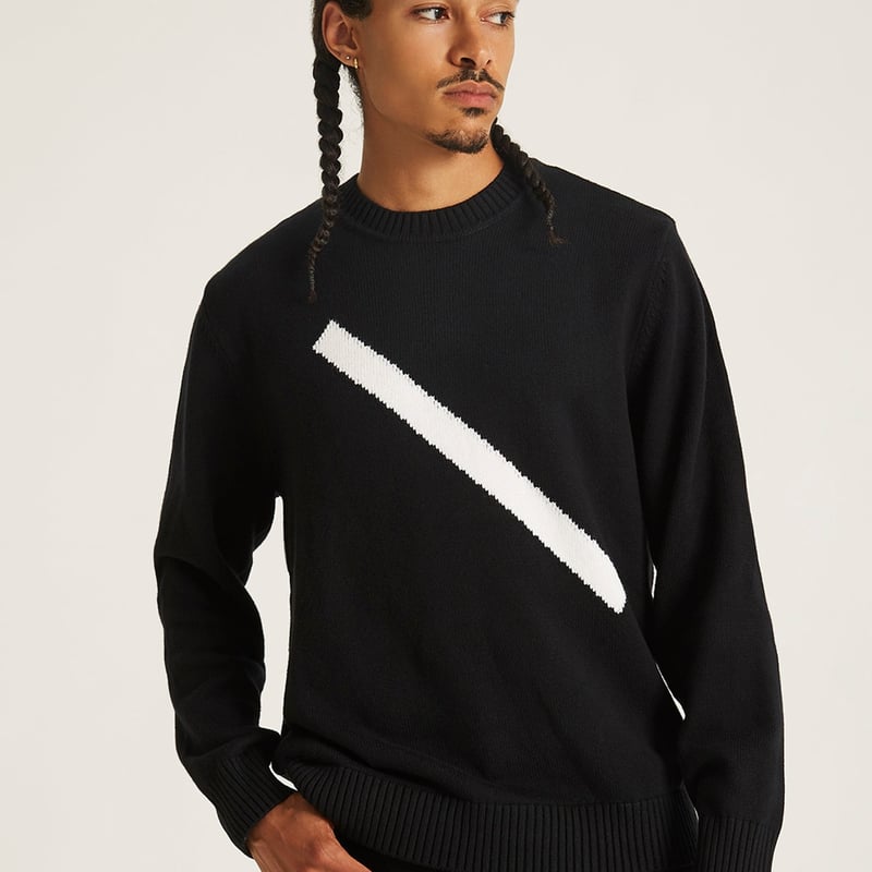 【グリーン（30）】Greg Slash Sweater Saturdays NYC / GREG SLASH SWEATER | KNOWLEDGE