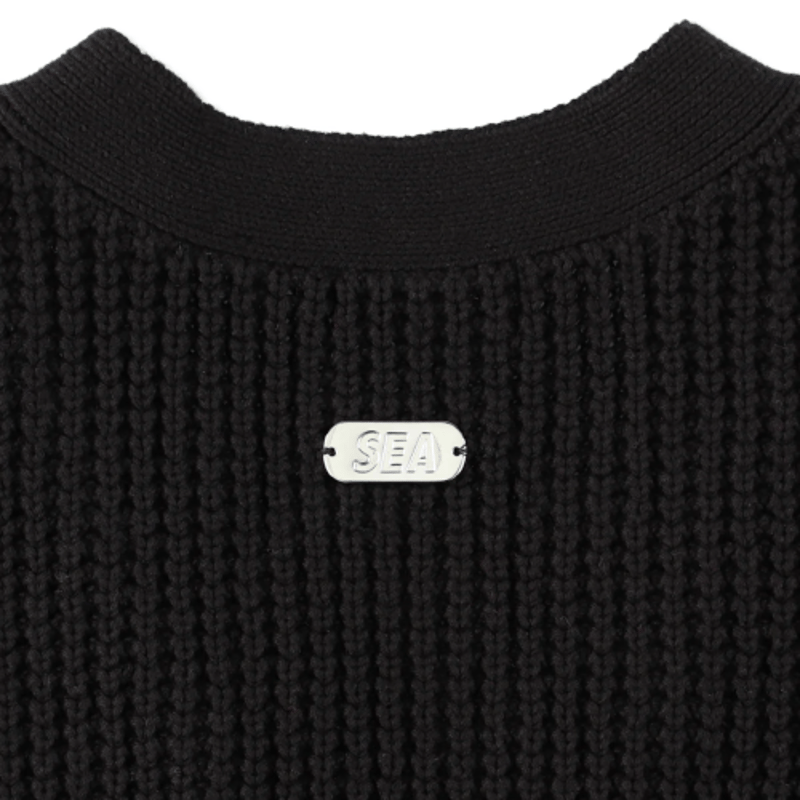 定価以下WIND AND SEA Waffle Knit Cardigan Waffle Knit Cardigan – WIND AND SEA