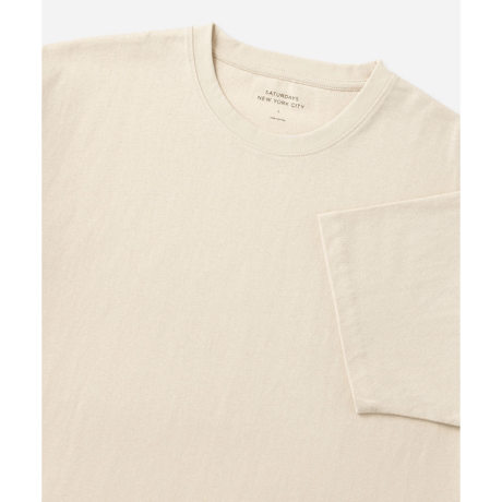 Saturdays NYC / 3Pack T-Shirt Ecru(キナリ)