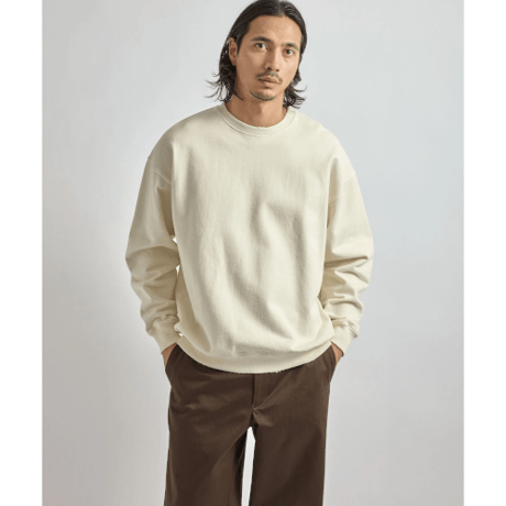 Saturdays NYC / Bowery Garment Dyed Slash Sweatshirt