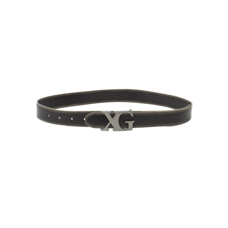 X-girl / XG EMBLEM CLASP FAUX LEATHER BELT