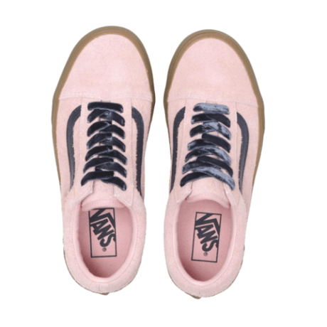 VANS / OLD SKOOL HAIRY SU PK/NV