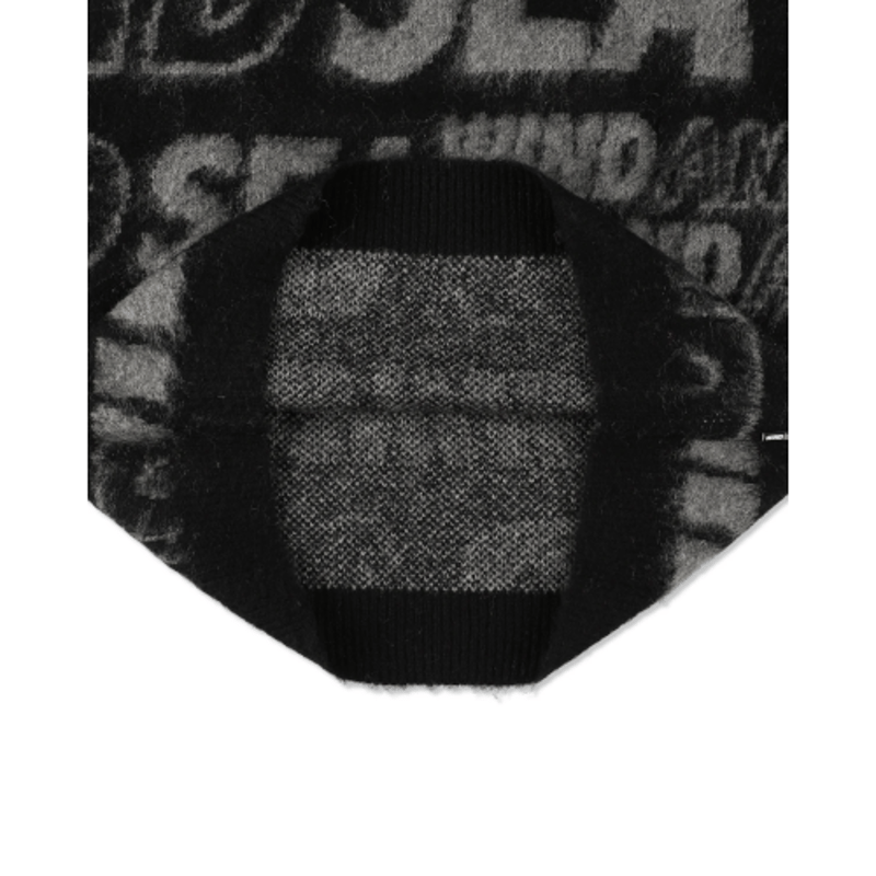 トップス wind and sea Shaggy Knit Sweater L gray WIND AND SEA / Shaggy BIGSEA Knit Sweater | KNO