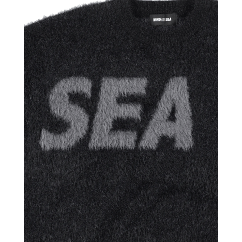 WIND AND SEA / Shaggy BIGSEA Knit Sweater | KNO