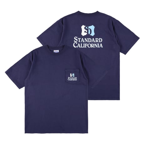 Standard California / SD Heavyweight Shield Logo Pocket T