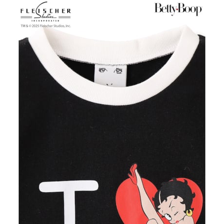 X-girl / X-girl × BETTY BOOP(TM) S/S BABY TEE