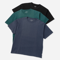 Saturdays NYC / 3Pack T-Shirt3 Faded Black(スミクロ)