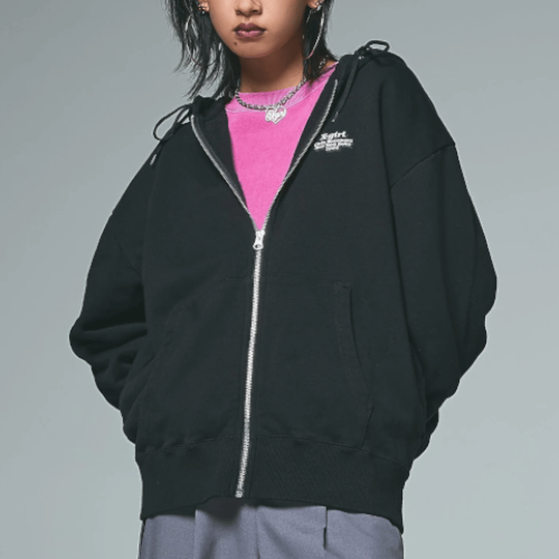 X-girl ジャケット X-girl ブルゾン アウター LOGO EMBROIDERY JACKET レディース