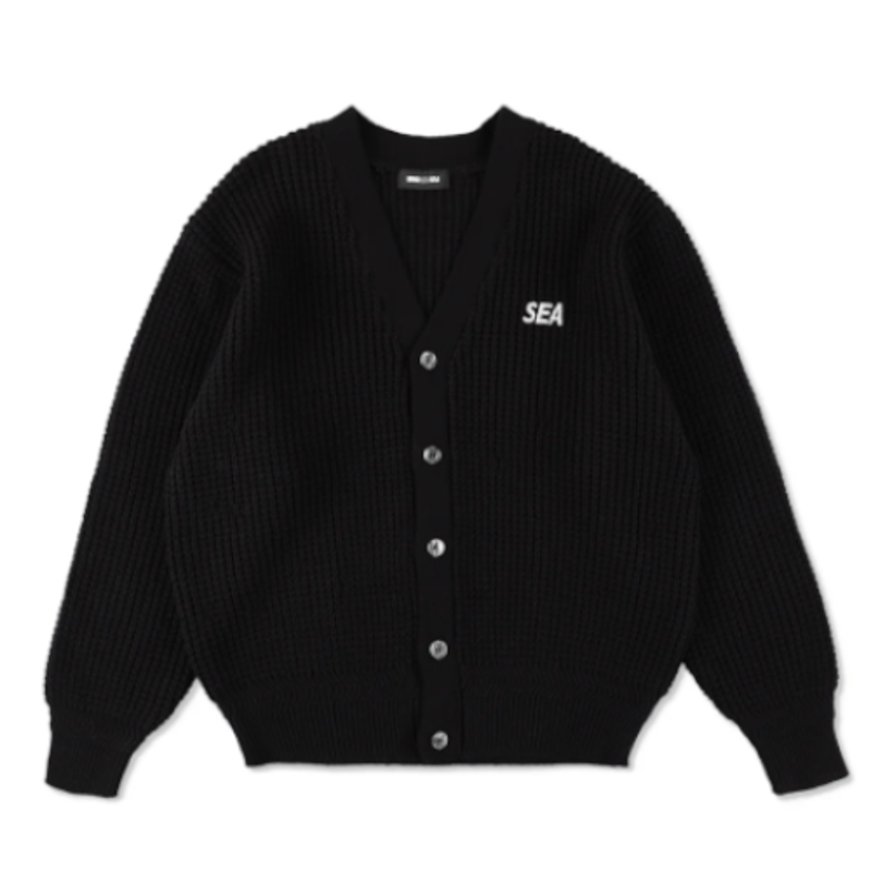 WIND AND SEA / Waffle Knit Cardigan | KNOWLEDGE