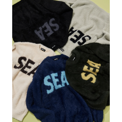 WIND AND SEA / Shaggy BIGSEA Knit Sweater | KNO