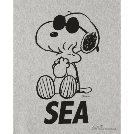 SMOOTHY x WDS Snoopy Pigment Crewneck Sweatshirt