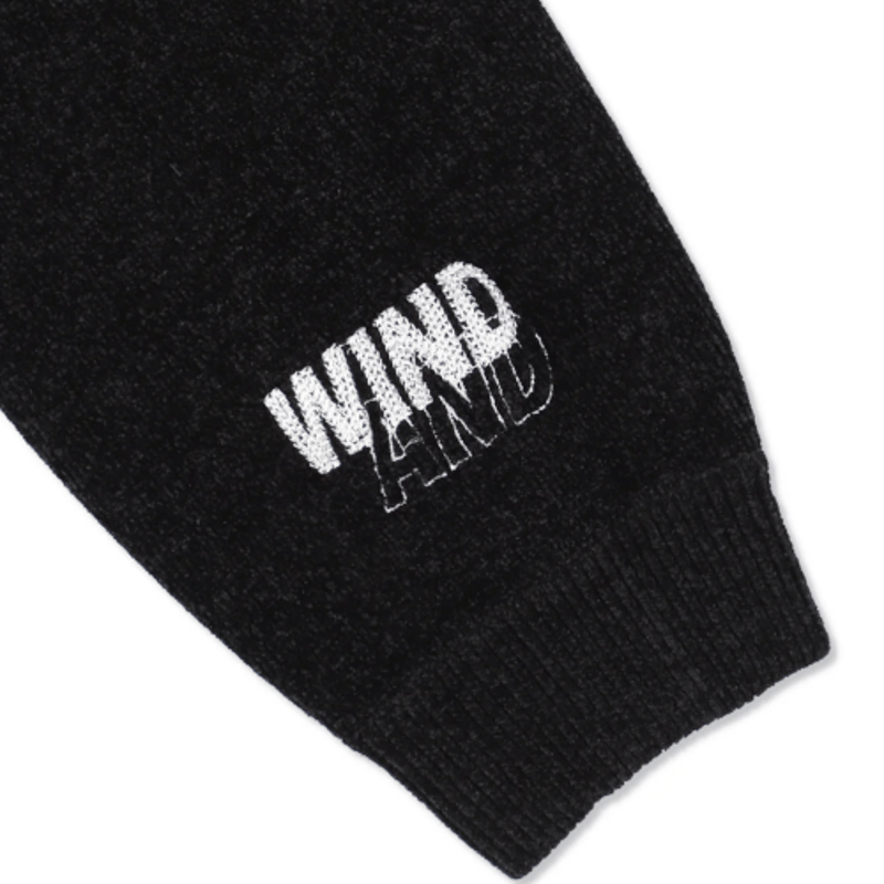 WIND AND SEA / Mole Knit Zip Up Hooded Sweatshi