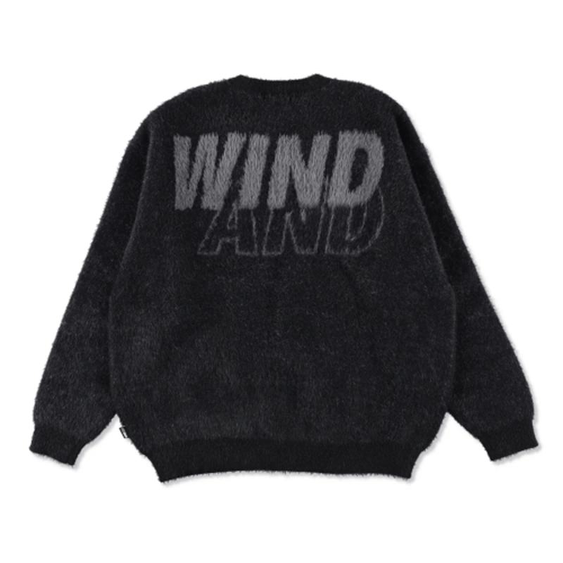 WIND AND SEA / Shaggy BIGSEA Knit Sweater | KNO