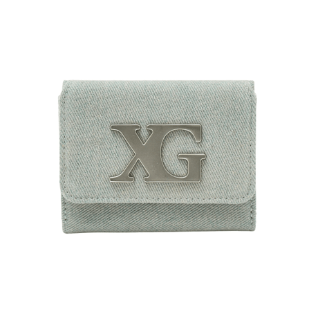 X-girl / XG EMBLEM CLASP MINI WALLET